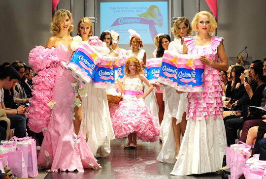 Cashmere Finale Cashmere Finale Fashion, Canadian Designers and Bathroom Tissue