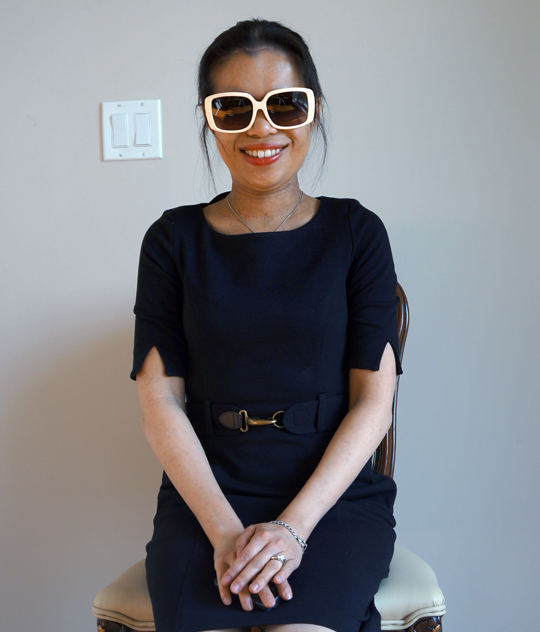 Kay Tran - Cecilia Vanilla Kay Tran Cecilia Vanilla Kay Tran Sunglasses for Petite Noses