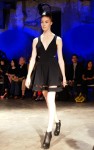 Greta Black 1 94x150 Greta Constantine Goes Navy, Black and White for Spring 2013