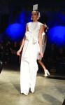Greta White 2 93x150 Greta Constantine Goes Navy, Black and White for Spring 2013