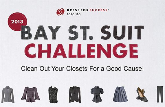 Calvin Klein Partners with Dress for Success for Bay Street Suit Challenge